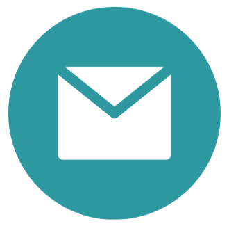 Teal Email Icon