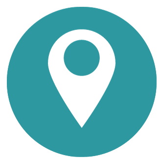 Teal Location Icon