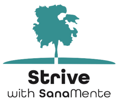 Strive with SanaMente Logo